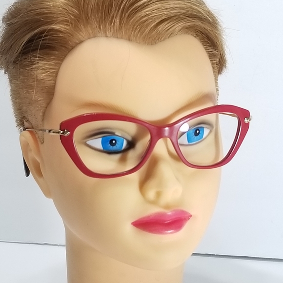 Gorgeous Miu Miu Red Eyeglasses Frames - Picture 13 of 16